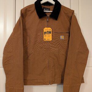 Carhartt Men's Large RE-ENGINEERED RUGGED FLEX RELAXED FIT DUCK DETROIT JACKET
